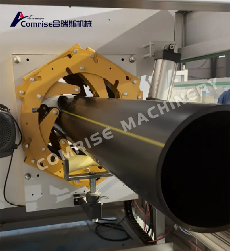 200-500 mm HDPE cevni stroj za preizkušanje, dokončan v zadovoljstvo strank